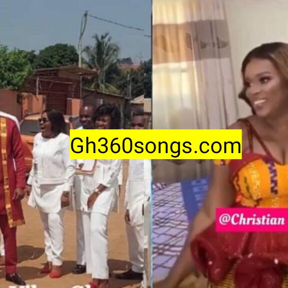First photos and videos from Joe Mettle and Selasie’s traditional wedding