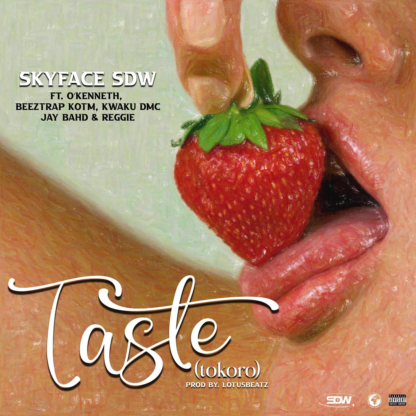Skyface SDW - Taste ft. Kenneth, Beeztrap KOTM, Kwaku DMC, Jay Bahd & Reggie 